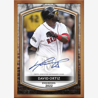 2023 Topps Museum Collection Baseball -David Ortiz