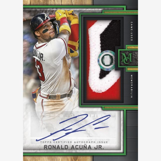 2023 Topps Museum Collection Baseball -Ronald Acuna Jr
