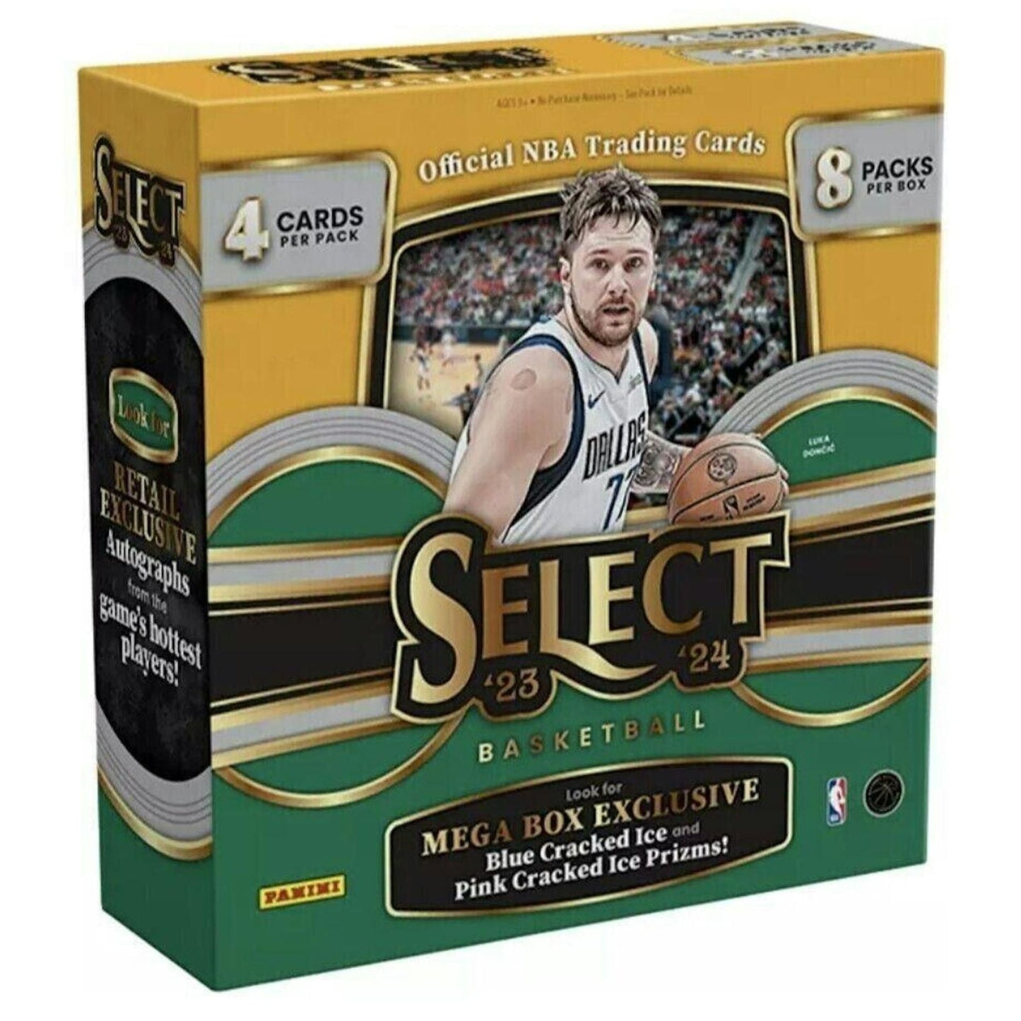 2023/24 Panini Select Basketball Mega Box (Blue Cracked Ice)