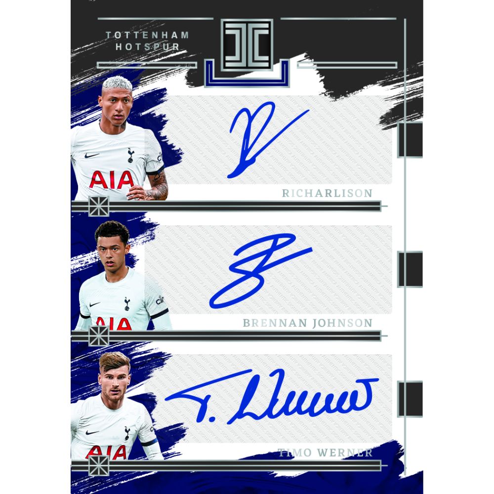 2023/24 Panini Impeccable Soccer Cards - Triple Auto