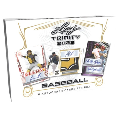 2023 Leaf Trinity Baseball Hobby Box