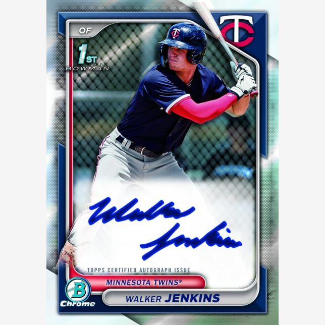 2024 Bowman Baseball Cards -Walker Jenkins
