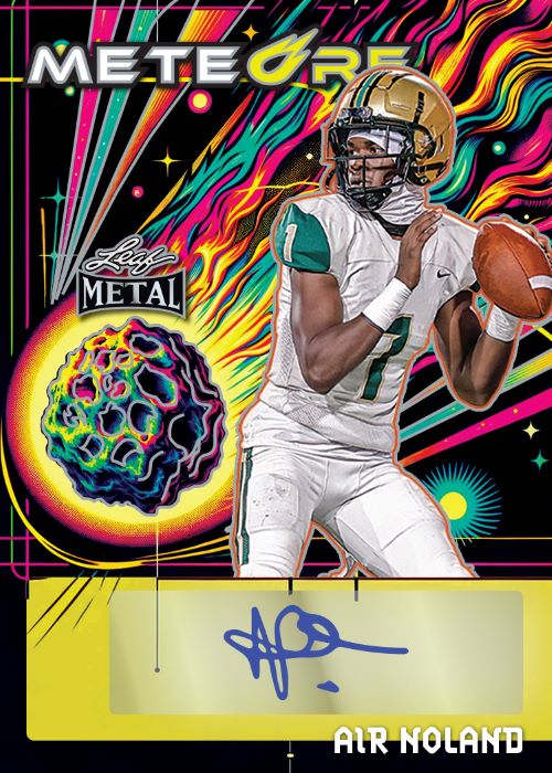 2024 Leaf Metal Football Cards- Air Noland