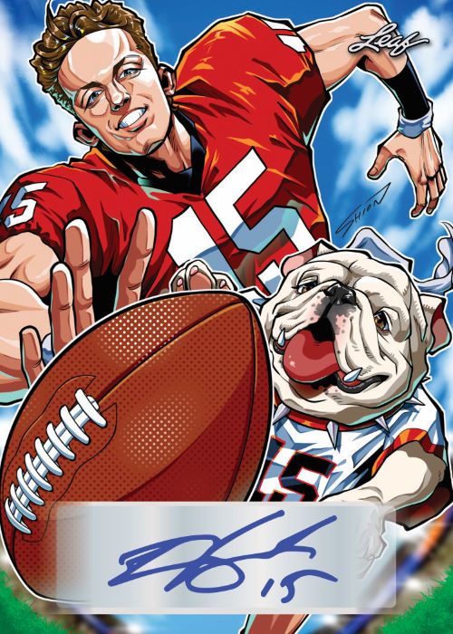 2024 Leaf Metal Football Cards-Anime-Nation