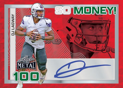 2024 Leaf Metal Football Cards-DJ Lagway