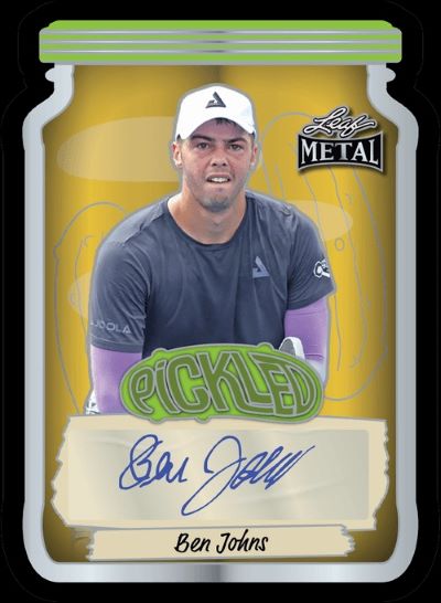 2024 Leaf Metal Pickleball Cards - Ben Johns