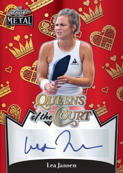 2024 Leaf Metal Pickleball Cards - Lea Jansen