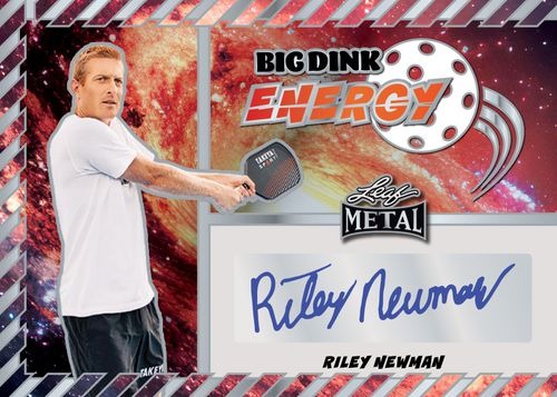 2024 Leaf Metal Pickleball Cards - Riley Newman