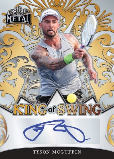 2024 Leaf Metal Pickleball Cards - Tyson McGuffin