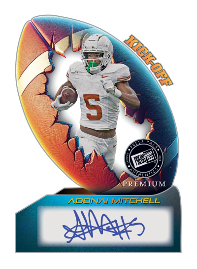 2024 Leaf Press Pass Premium Football Cards - Adonai Mitchell