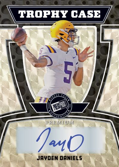 2024 Leaf Press Pass Premium Football Cards -  Jayden Daniels