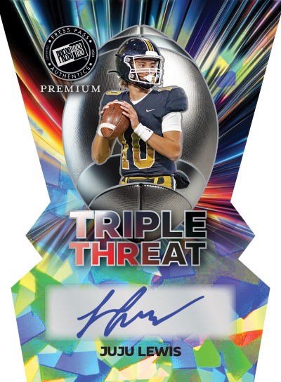 2024 Leaf Press Pass Premium Football Cards -  Juju Lewis