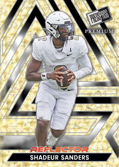 2024 Leaf Press Pass Premium Football Cards -  Shadeur Sanders