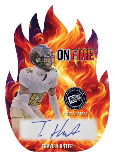 2024 Leaf Press Pass Premium Football Cards -  Travis Hunter
