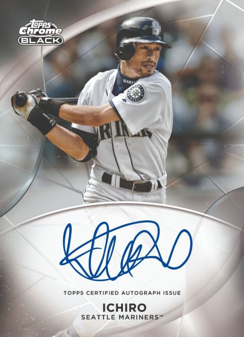 2024 Topps Chrome Black Baseball Cards-Ichiro