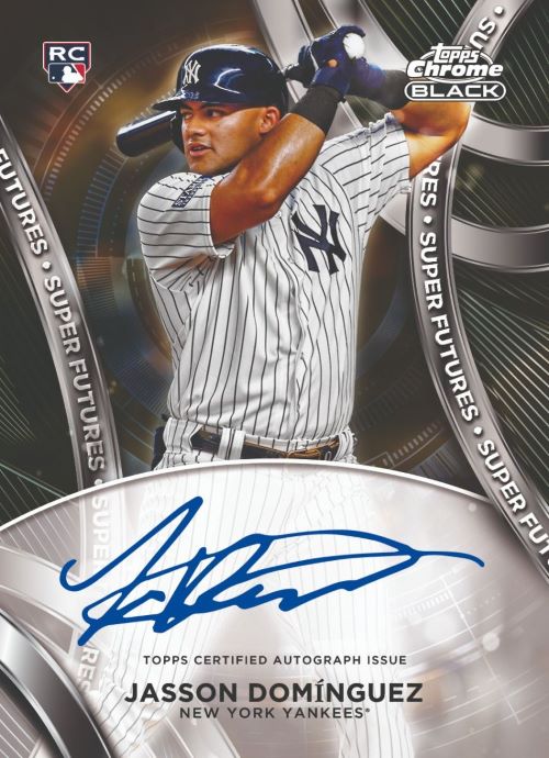 2024 Topps Chrome Black Baseball Cards-Jasson Dominguez