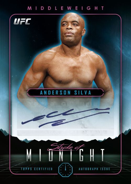 2024 Topps UFC Midnight Cards -  Anderson Silva