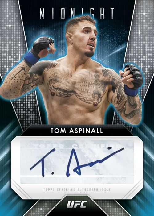2024 Topps UFC Midnight Cards - Tom Aspinall