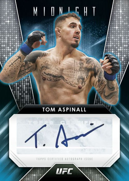 2024 Topps UFC Midnight Cards - Tom Aspinall