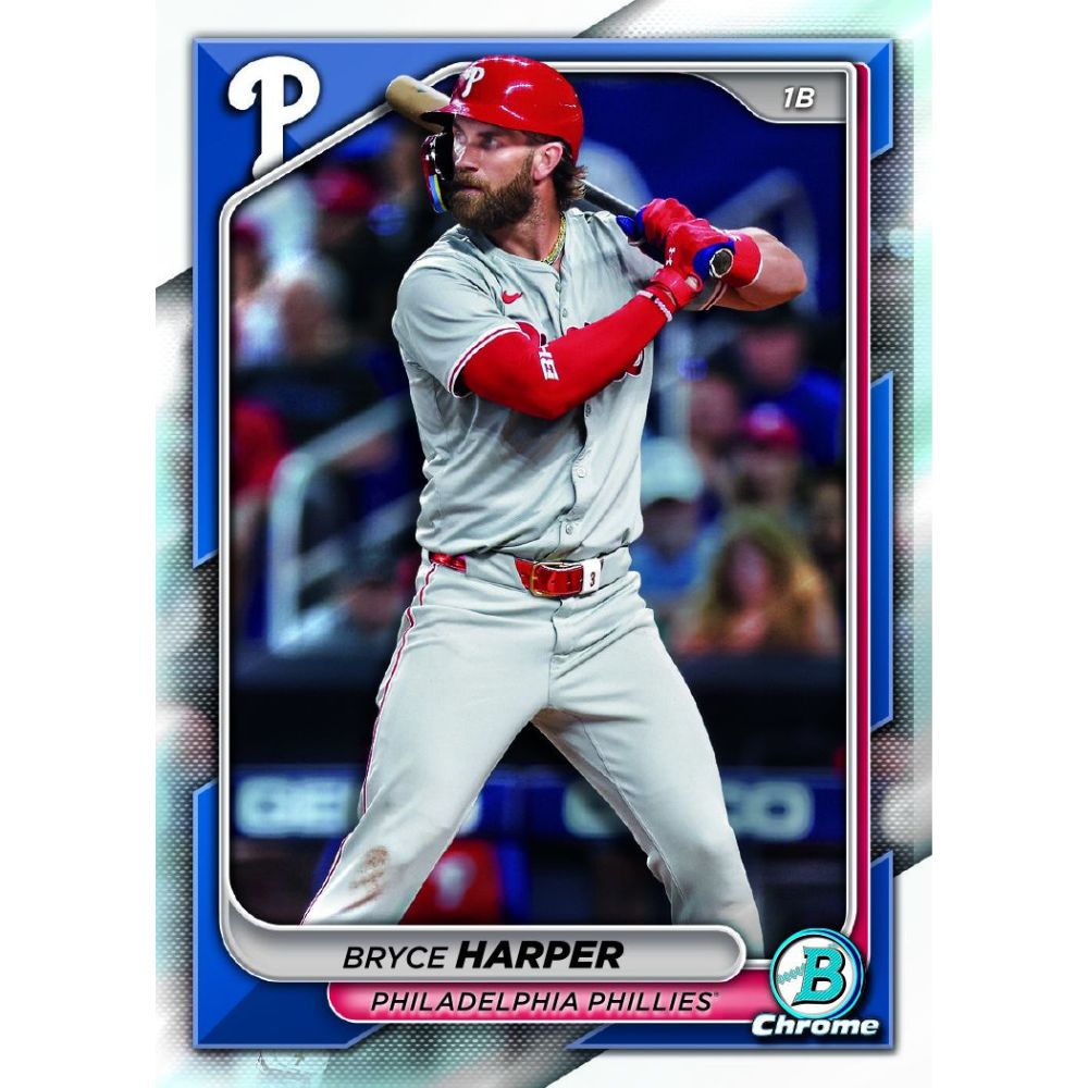 2024 Bowman Chrome Baseball Cards -  Bryce Harper