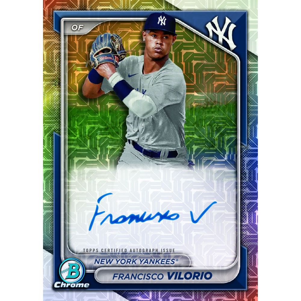 2024 Bowman Chrome Baseball Mega Cards - Francisco Vilorio