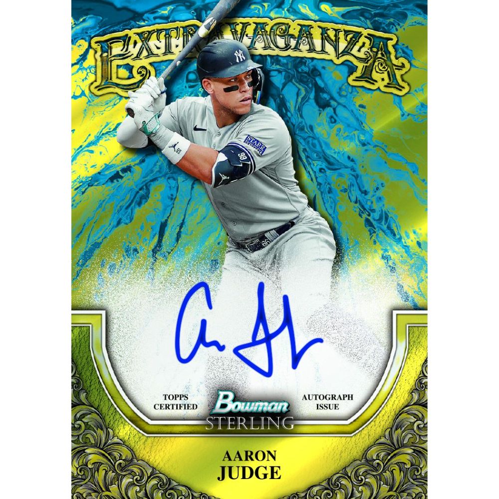 2024 Bowman Sterling Baseball Cards-Aaron Judge Auto