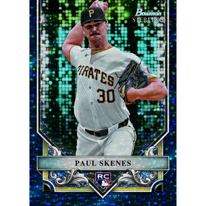 2024 Bowman Sterling Baseball Cards-Paul Skenes