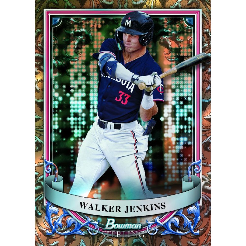 2024 Bowman Sterling Baseball Cards-Walker Jenkins