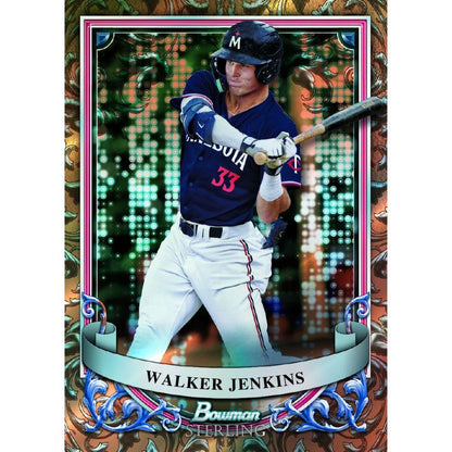 2024 Bowman Sterling Baseball Cards-Walker Jenkins