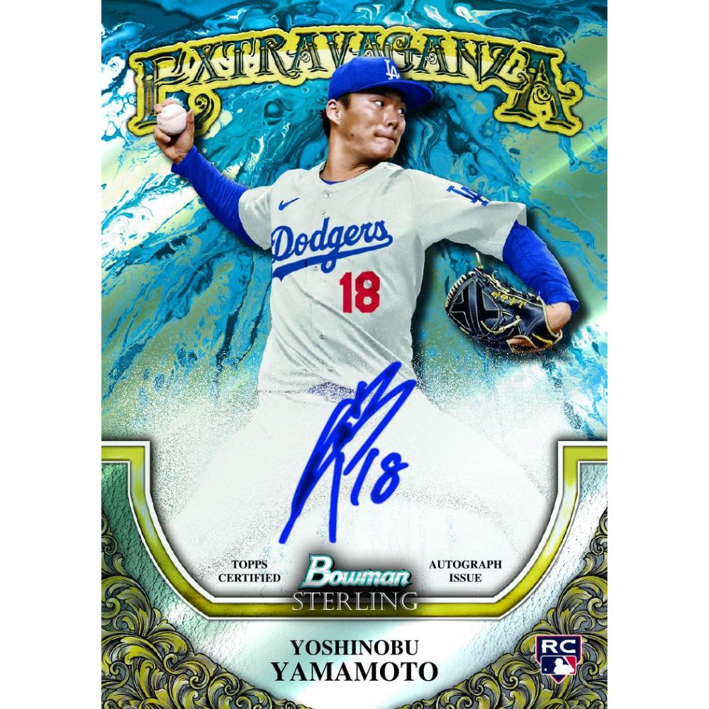 2024 Bowman Sterling Baseball Cards-Yoshinobu Yamamoto