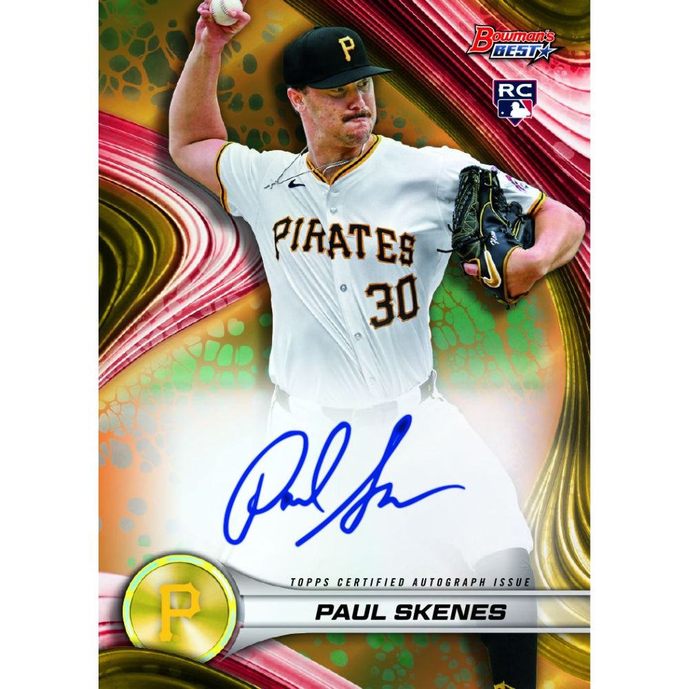 2024 Bowman's Best Baseball Cards - Paul Skenes