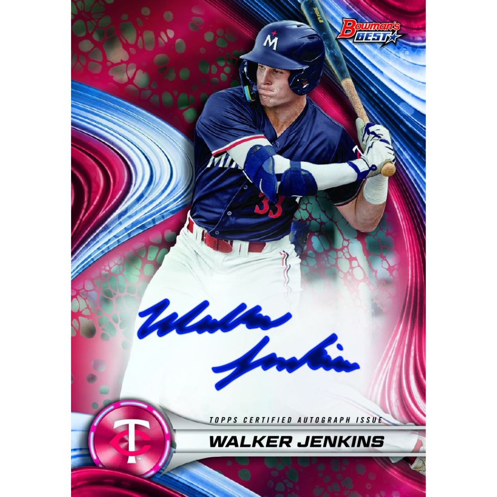 2024 Bowman's Best Baseball Cards - Walker Jenkins