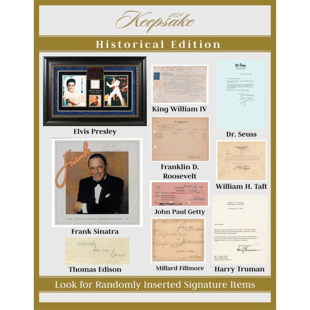 2024 Keepsake Historical Edition Cards