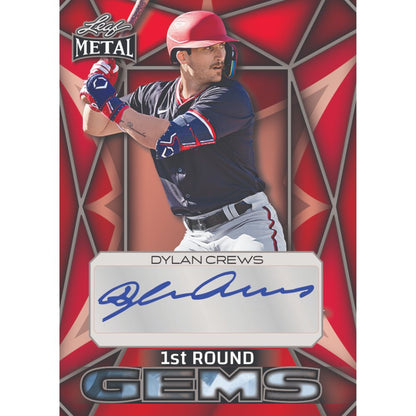 2024 Leaf Metal Baseball Cards - Dylan Crews