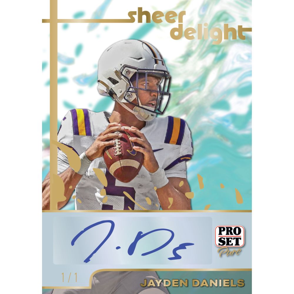 2024 Leaf Pro Set Pure Football Cards - Jayden Daniels