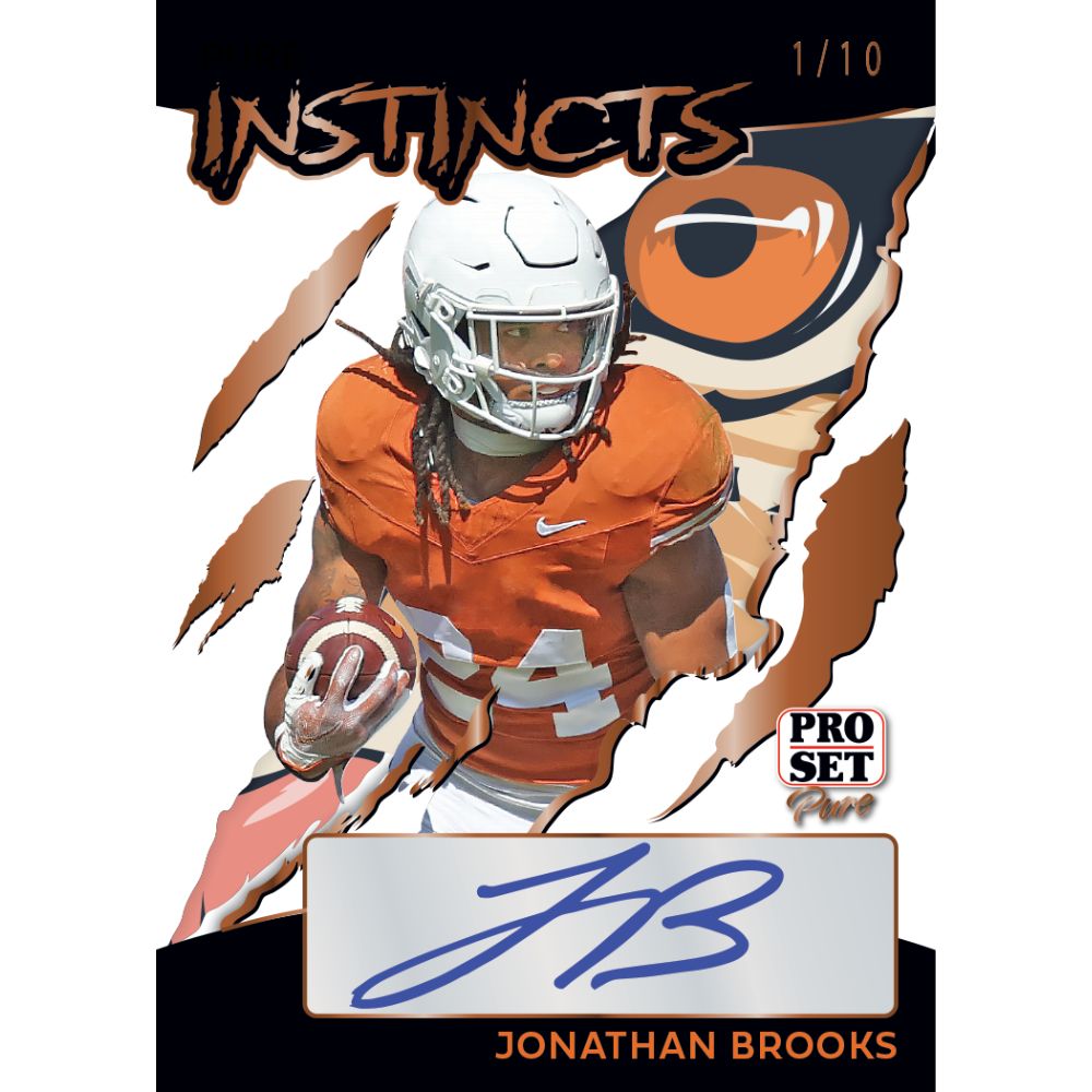 2024 Leaf Pro Set Pure Football Cards - Jonathan Brooks