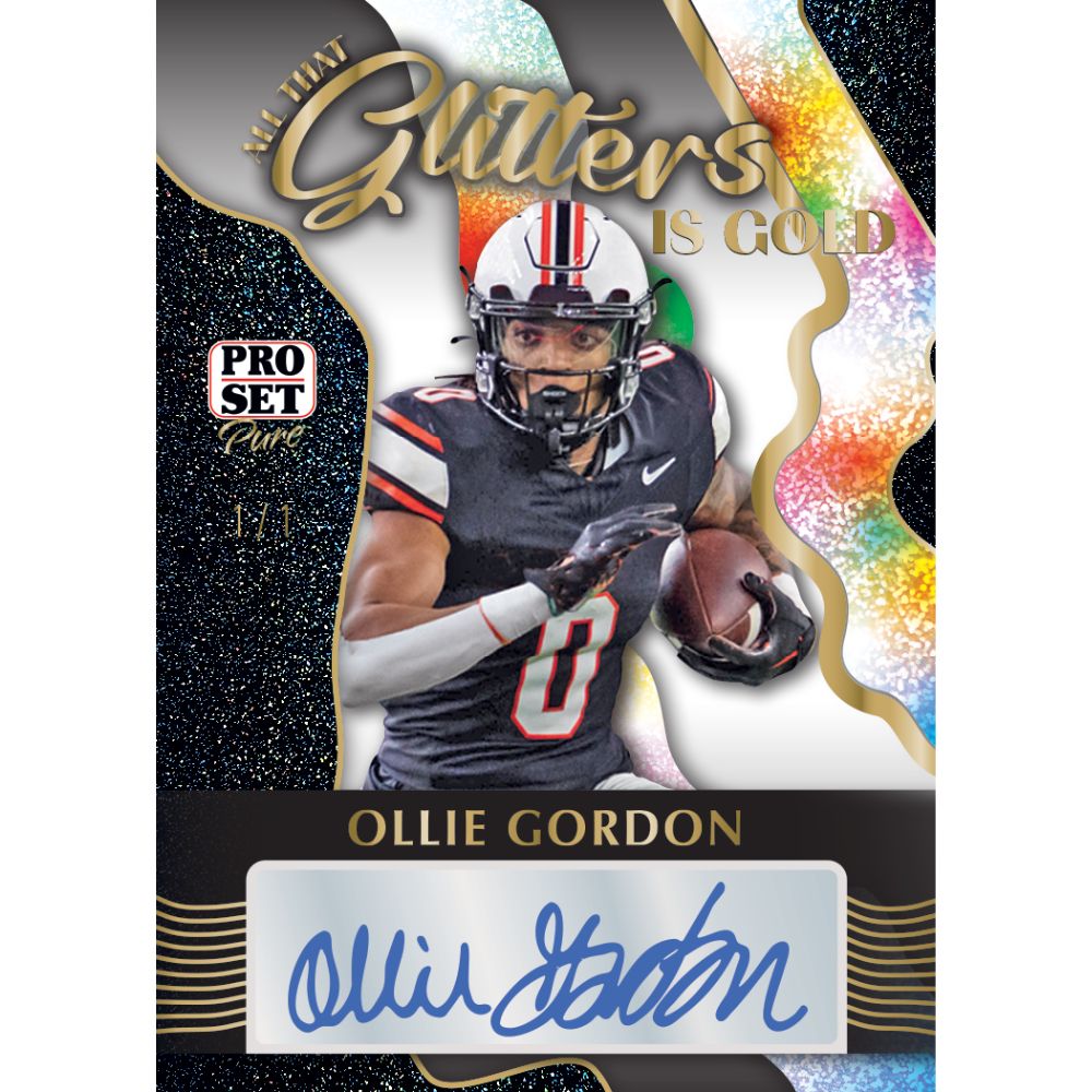 2024 Leaf Pro Set Pure Football Cards - Ollie Gordon