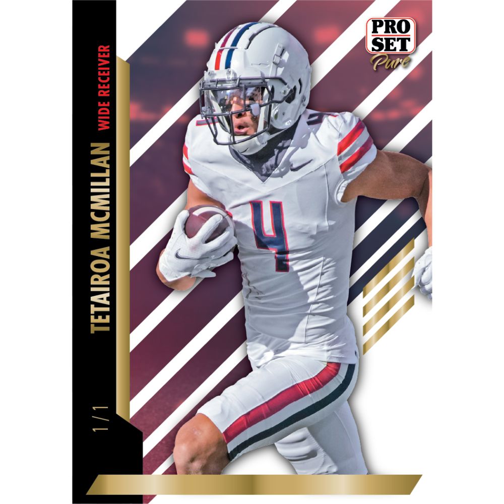 2024 Leaf Pro Set Pure Football Cards - Tetairoa McMillan