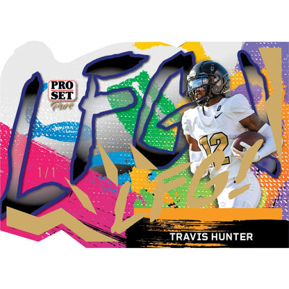 2024 Leaf Pro Set Pure Football Cards - Travis Hunter