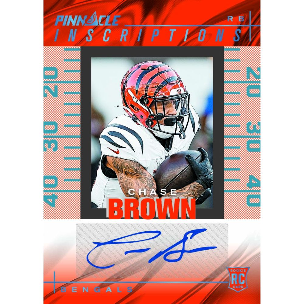 2024 Panini Encore Football Cards - Chase Brown Auto
