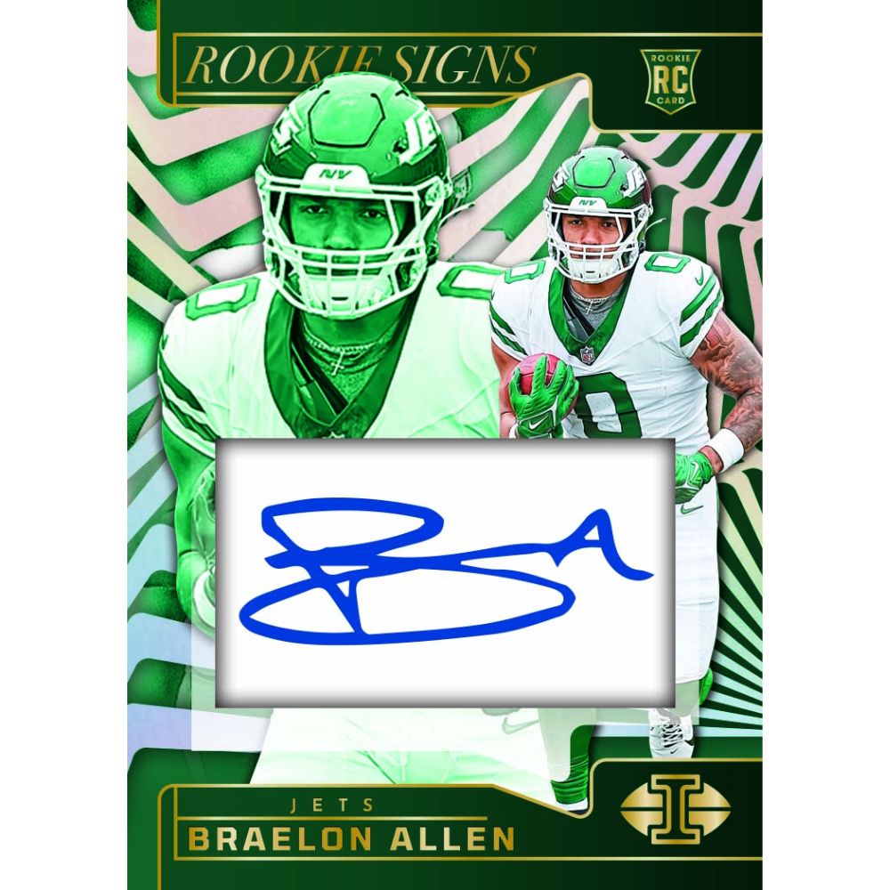 2024 Panini Illusions Football Cards - Braelon Allen