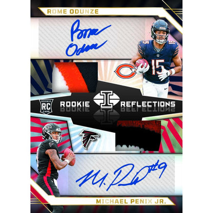 2024 Panini Illusions Football Cards - Michael Penix Jr_Rome Odunze