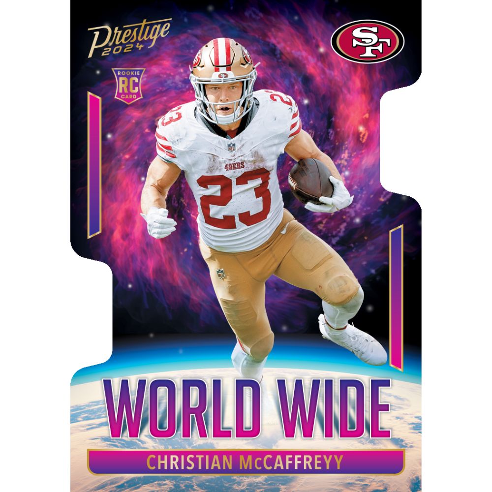 2024 Panini Prestige Football Cards - Christian McCaffreyy