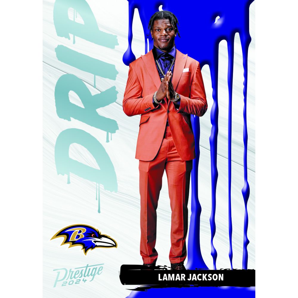 2024 Panini Prestige Football Cards - Lamar Jackson