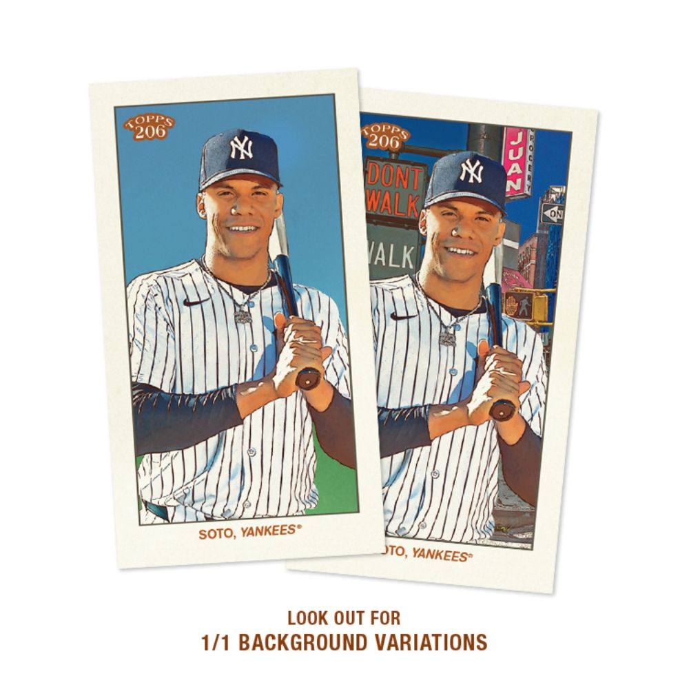2024 Topps 206 Baseball Cards-Background Variations