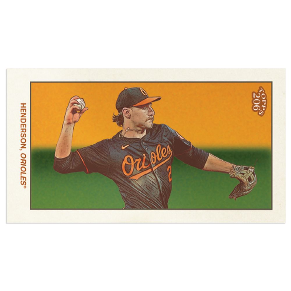 2024 Topps 206 Baseball Cards-Henderson