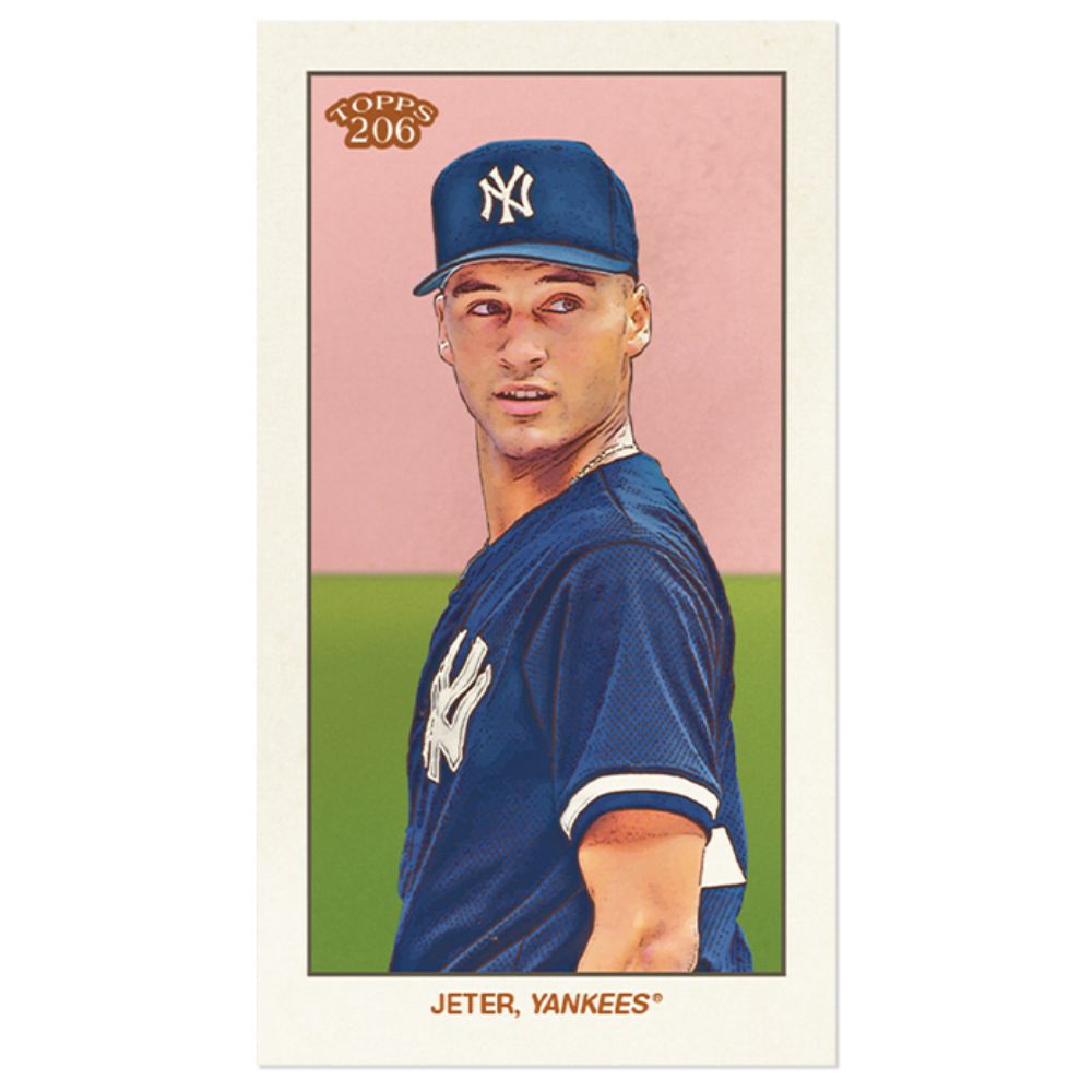 2024 Topps 206 Baseball Cards-Jeter