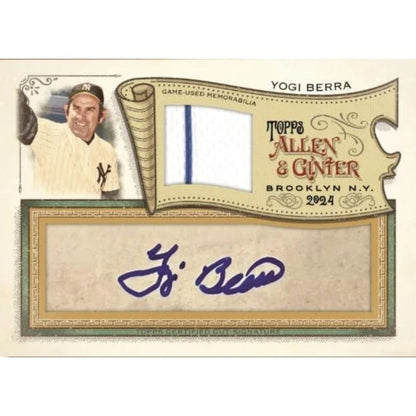 2024 Topps Allen & Ginter Baseball Cards - Yogi Berra