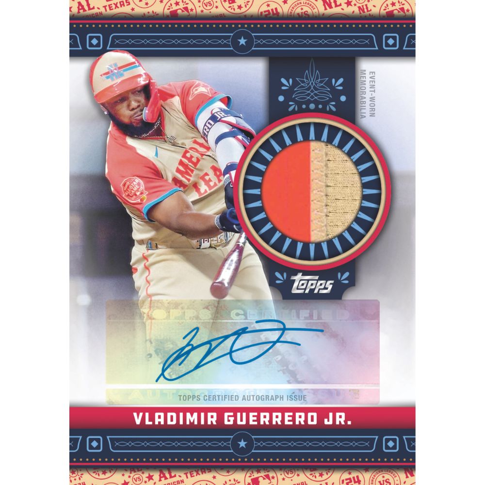 2024 Topps Update Series Baseball Cards - Vladimir Guerrero Jr Auto
