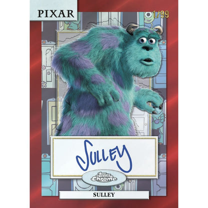 2024 Topps Chrome Disney Cards-Sulley Auto